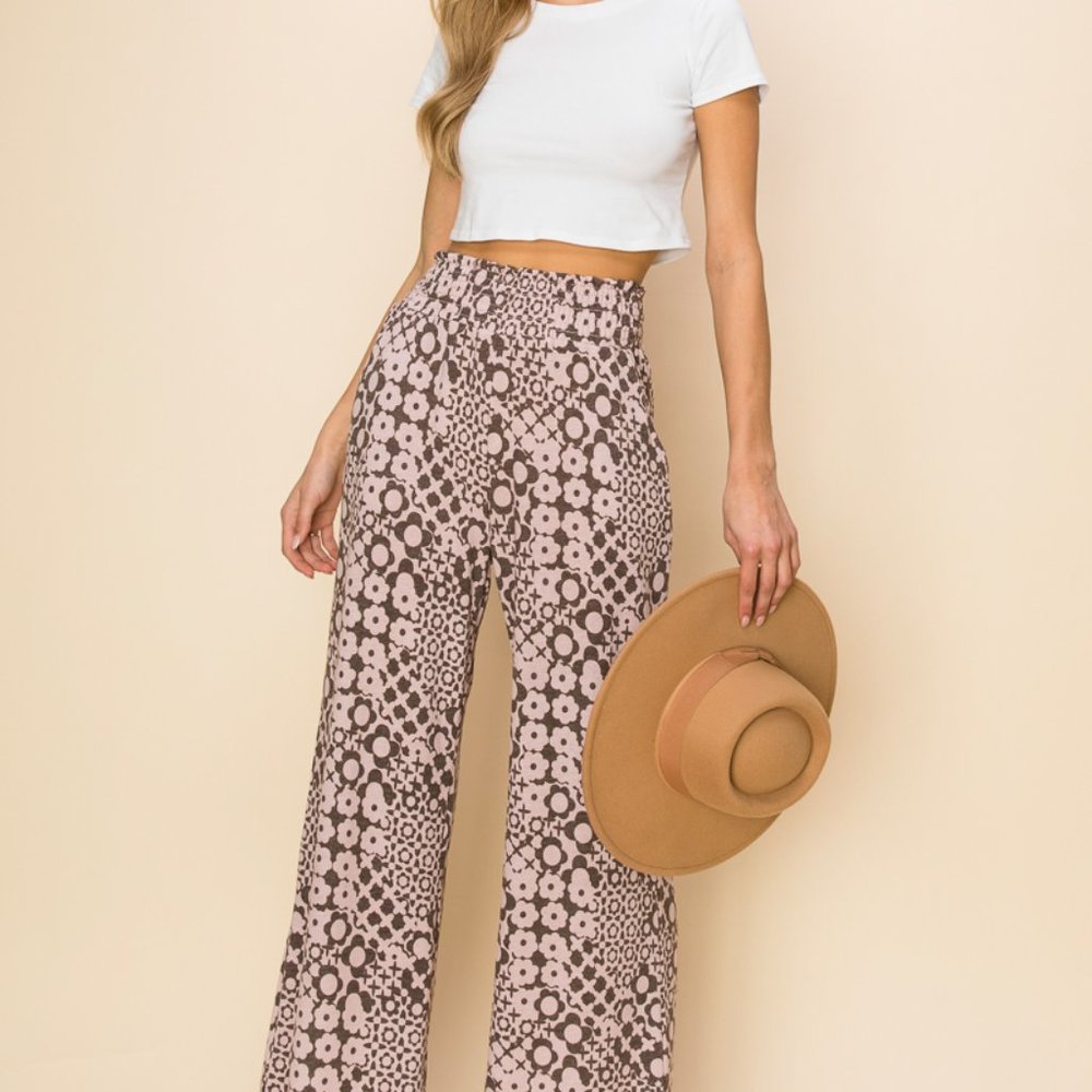 Smoking waist pants